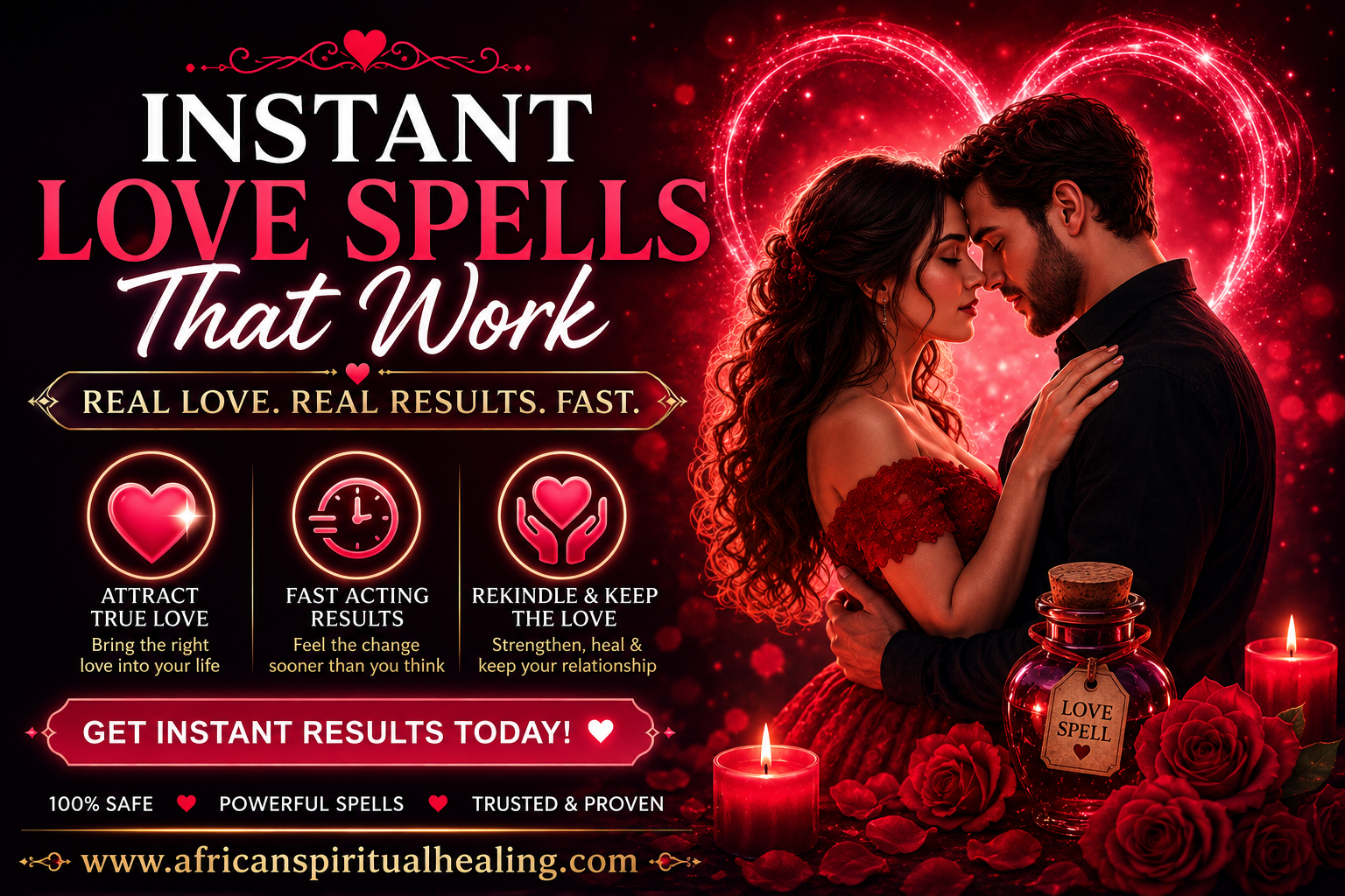 Instant Love Spells That Work